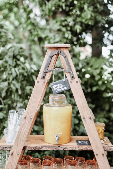 Limoleiter, Bockleiter, Sektempfang