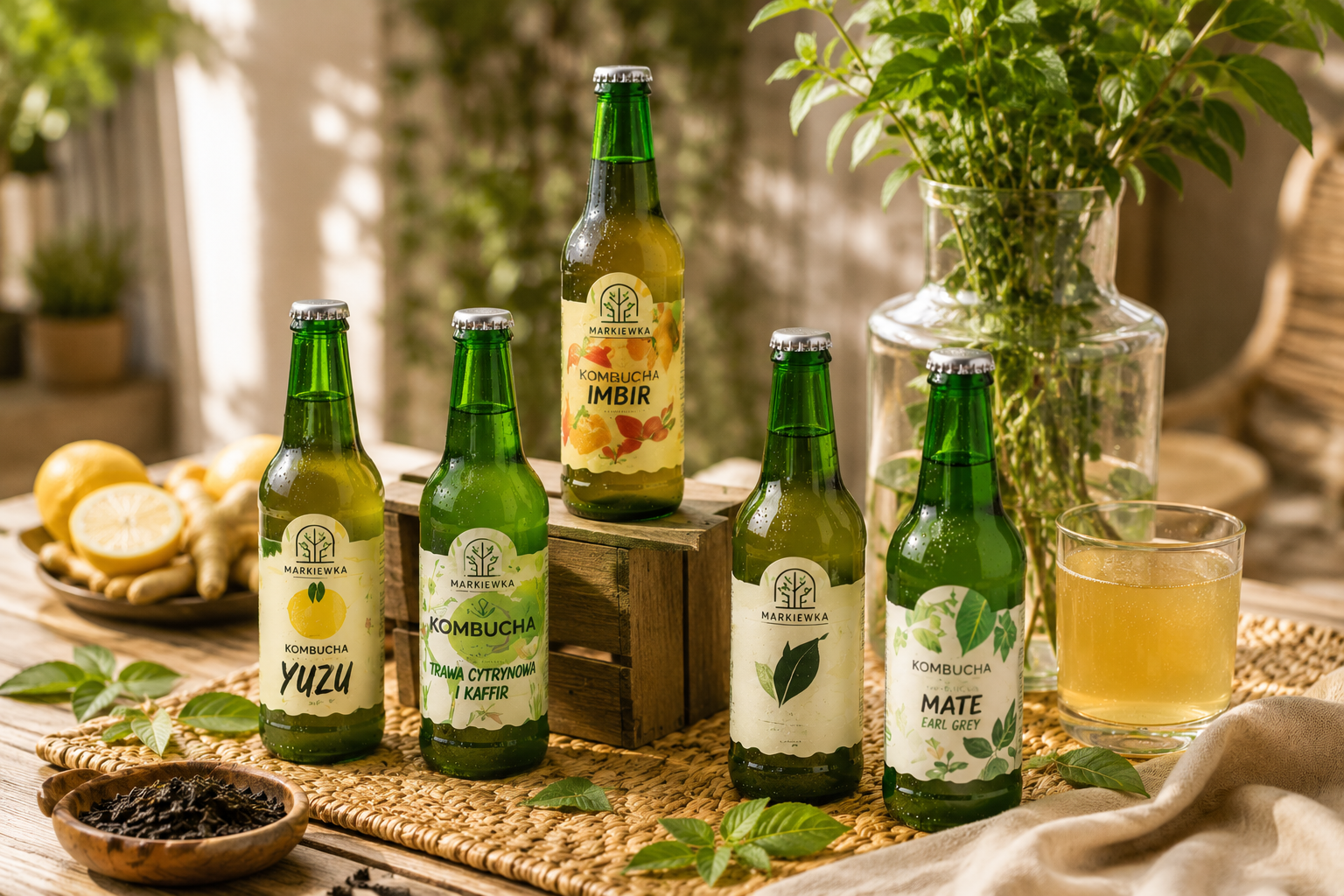 Kombucha właściwości i proces fermentacji
