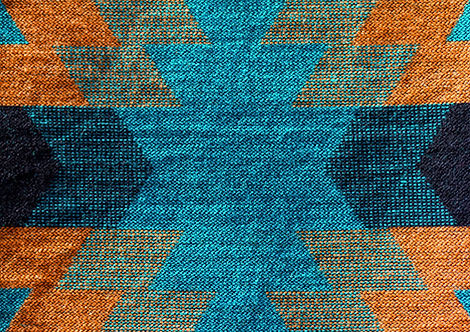 Stickad Rug