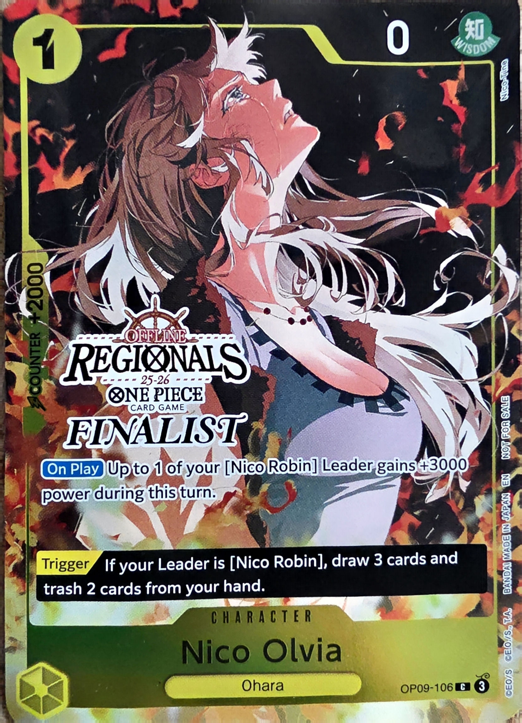 Nico Olvia (Offline Regional Finalist Card Set 2025 Vol.1)