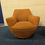 Thumbnail: 'Williams' 2x Orange Swivel Chairs
