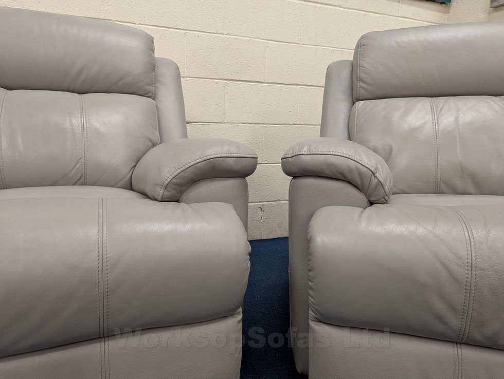 Thumbnail: 'Indiana' Leather 3 & 2 Sofa Suite
