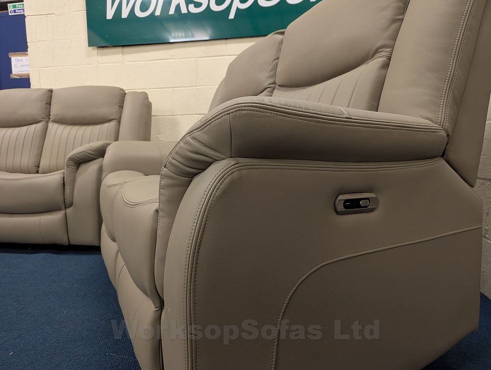 Thumbnail: 'Bennington' Power Reclining 3 Seater & 2 Seater Suite