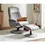 Thumbnail: 'Ravenna' Grey Swivel Armchair And Footstool