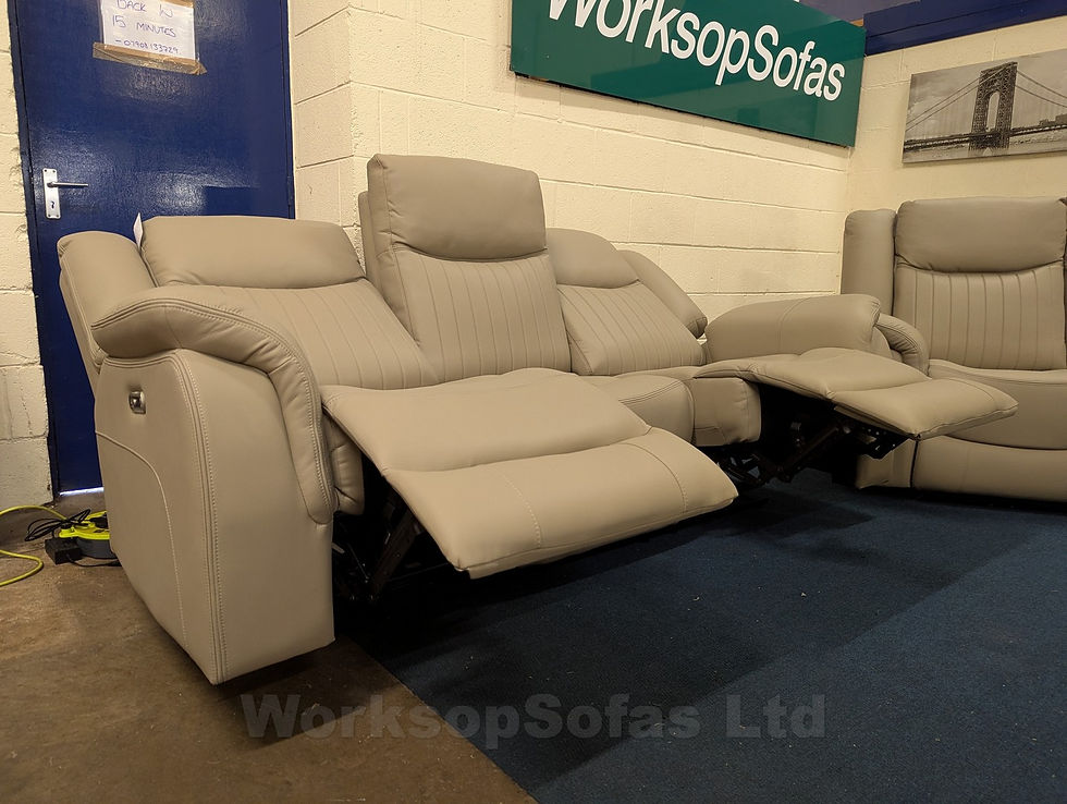 Thumbnail: 'Bennington' Power Reclining 3 Seater & 2 Seater Suite