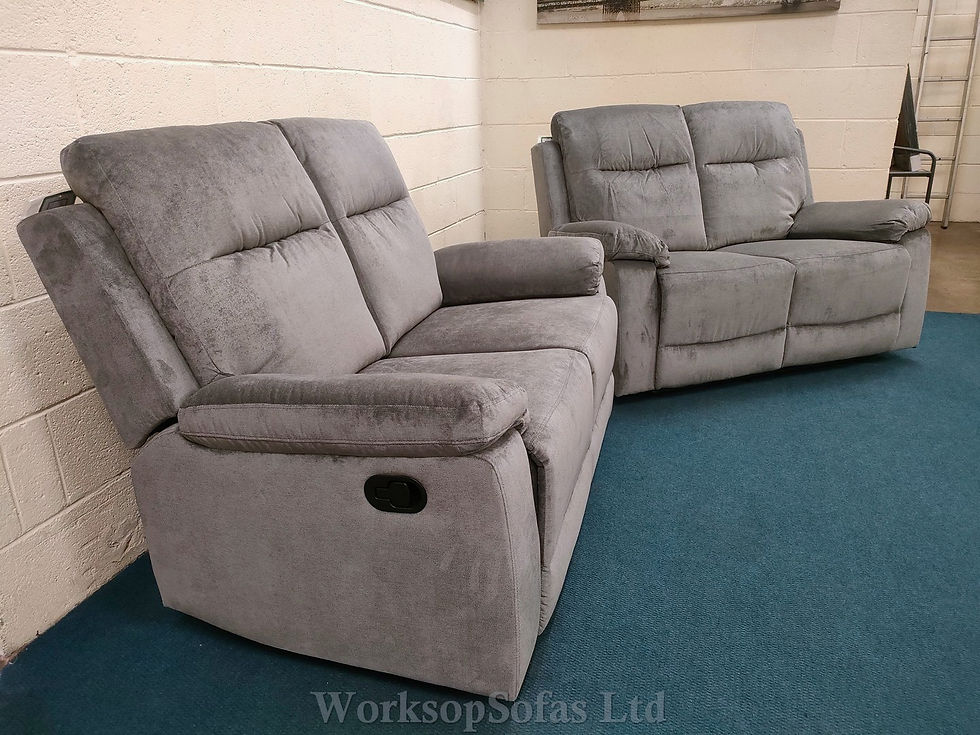 Thumbnail: 'Keswick' 2 x 2 Seater Manual Reclining Sofas