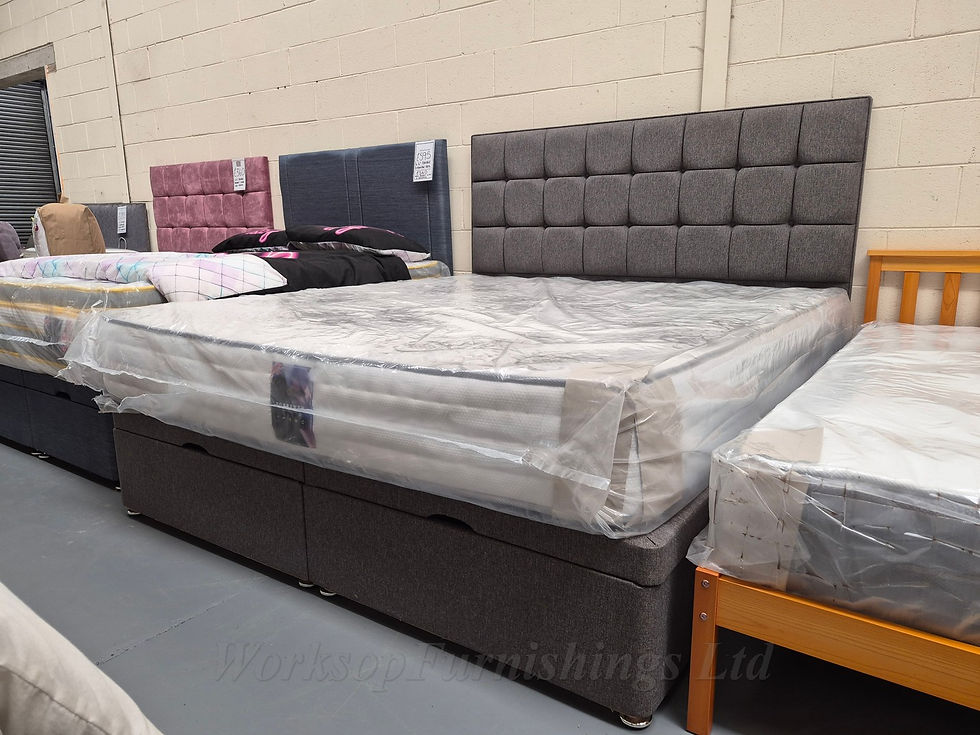 Thumbnail: 'Hoxton' Ottoman Super King Bed Frame