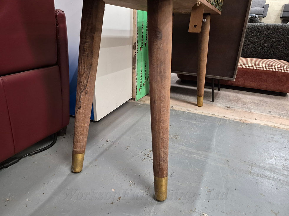 Thumbnail: Wooden Coffee and Console Table Set