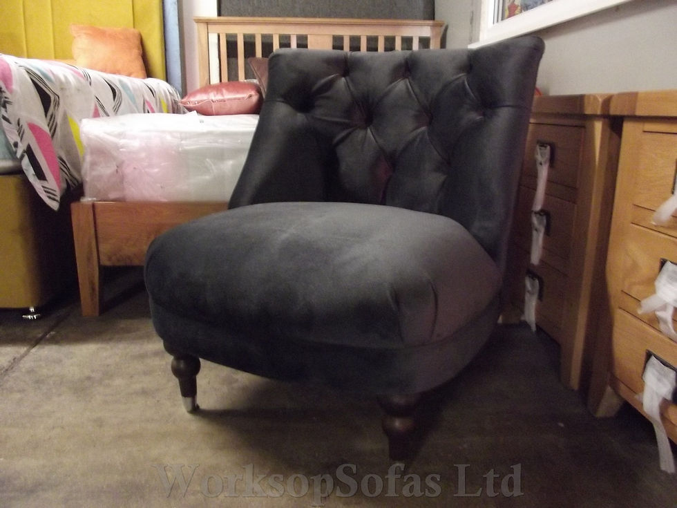 Thumbnail: 'Hero' By Whitemeadow Velvet Occasional Chair