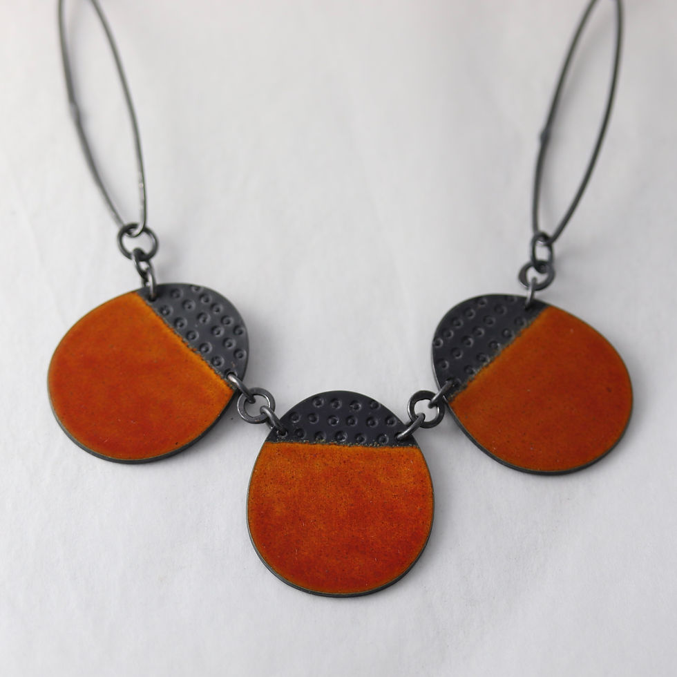 Thumbnail: Neckpiece Buoy - Burnt Orange
