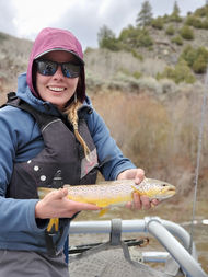 UpRiver Fly Fishing guided trips staff trip