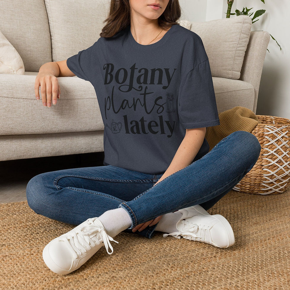 Thumbnail: Botany Plants Lately T-Shirt — Cute Plant Lover Graphic Tee