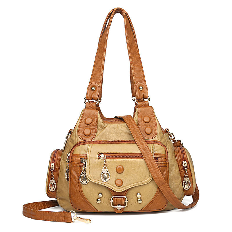 Miniaturbild: Women's Retro Fashion Versatile One Shoulder Crossbody Bag