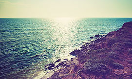 Coastline at Sunset