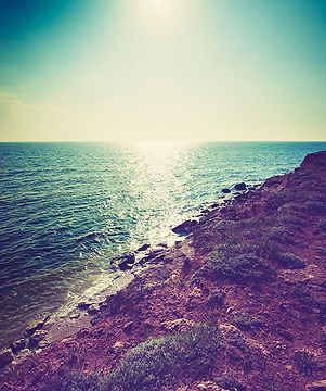 Coastline at Sunset