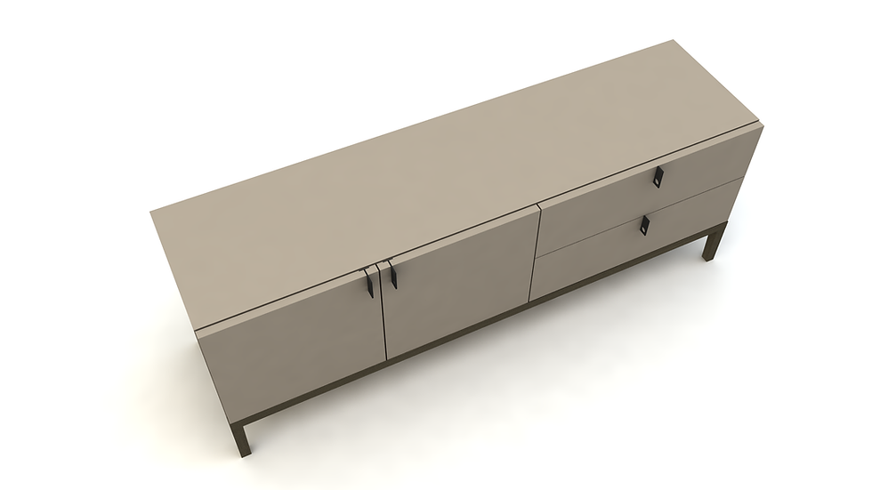 Miniaturbild: EFSB1 Sideboard, 2 Türen 2 Schubladen, matt lackiert