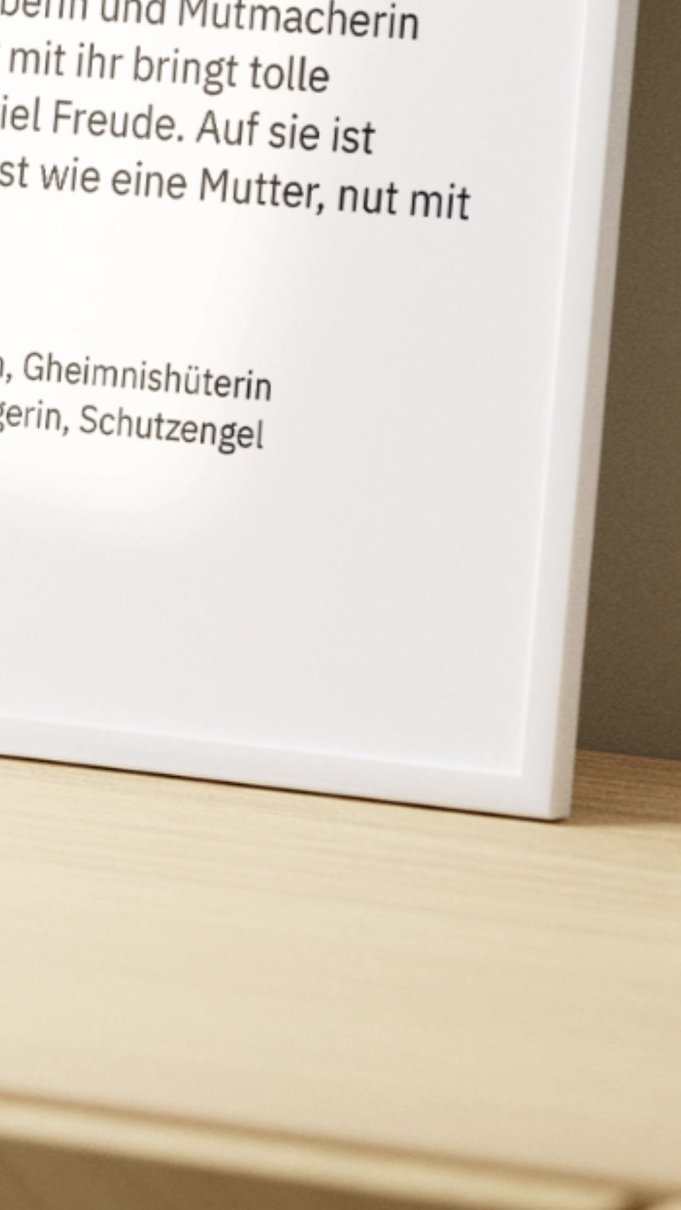 Miniaturbild: Patentante Definition ❤ Personalisiertes Poster