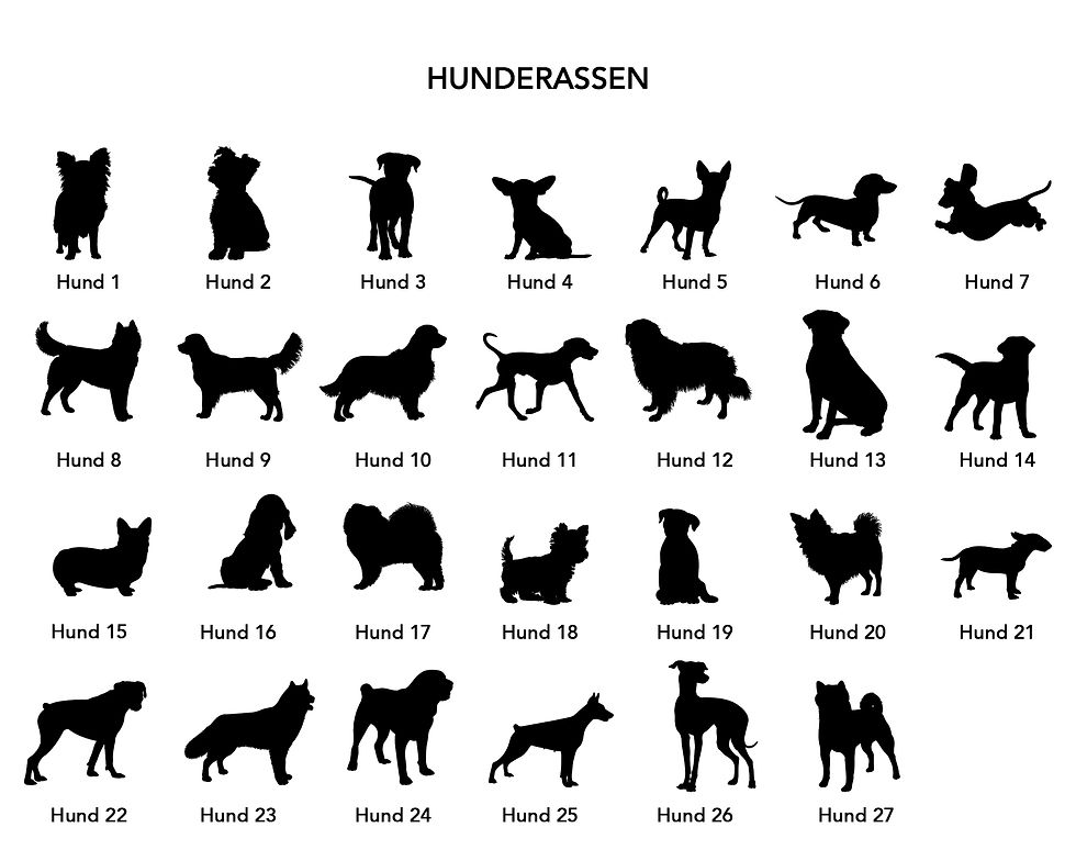 Miniaturbild: Haustierposter Aquarell ❤ Personalisiertes Hunde-Poster