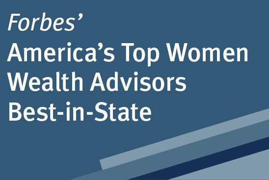 Forbes' America's Top Women Wealth Advisors Best-in-State logo