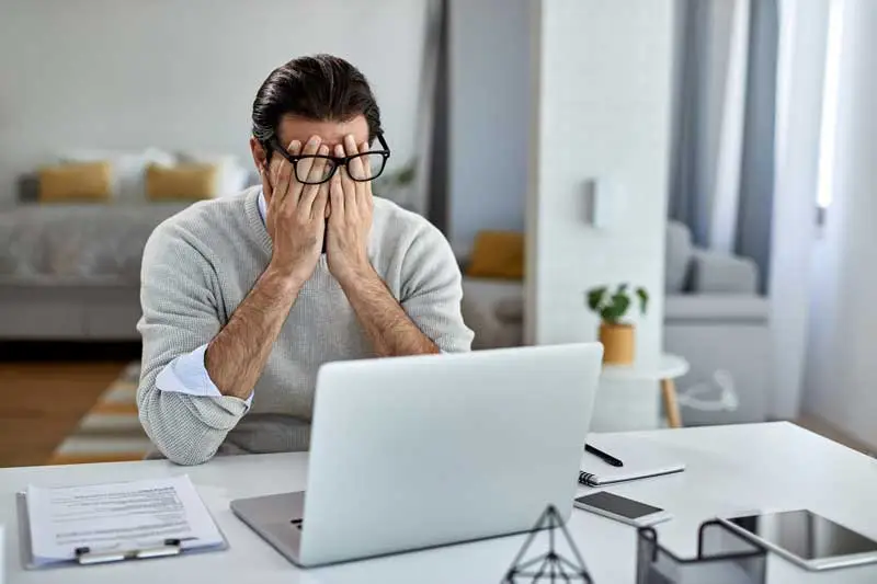 A man accidentally deleted an important file