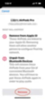 iPhone Find My app window