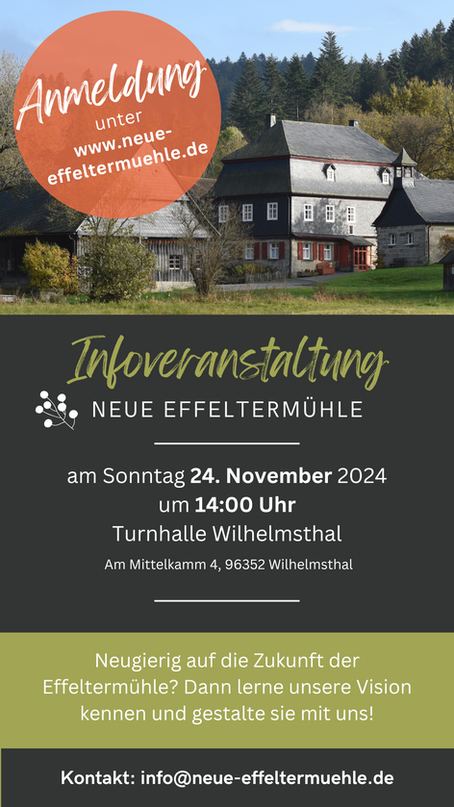 Infoveranstaltung in Wilhelmsthal