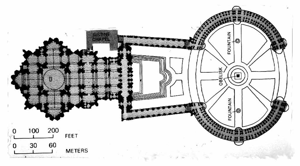 08 - LORENZO BERNINI - PLANTA VATICANO