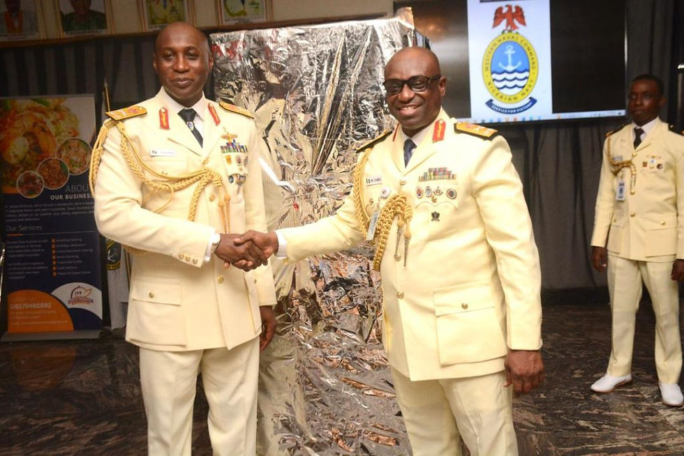 Mustapha Assumes Duty As New FOC Western Naval Command, Oamen Bows Out