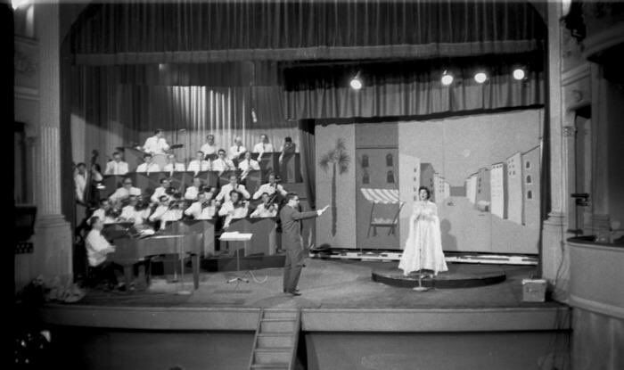 Eurovision Song Contest Rehearsals. 1956