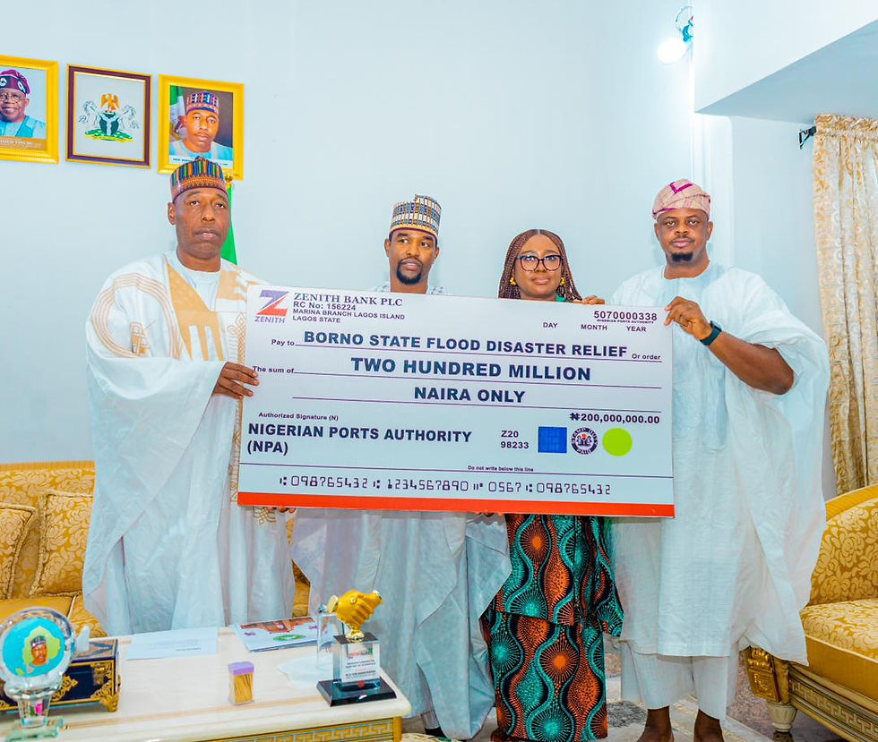 NPA Donates ₦200m to Support Borno Flood Victims