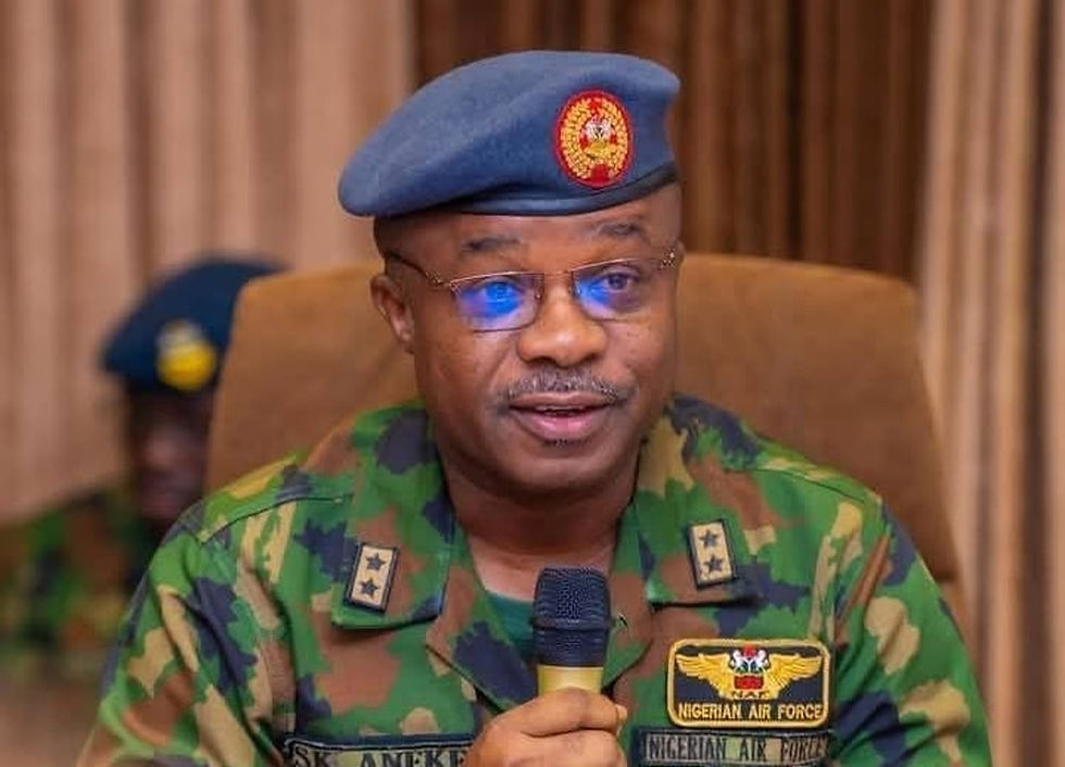 Air Power Is Force Multiplier in Maritime Security Operations, Says Chief of Air Staff, Aneke