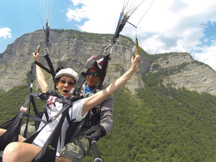 Bapteme parapente Isère