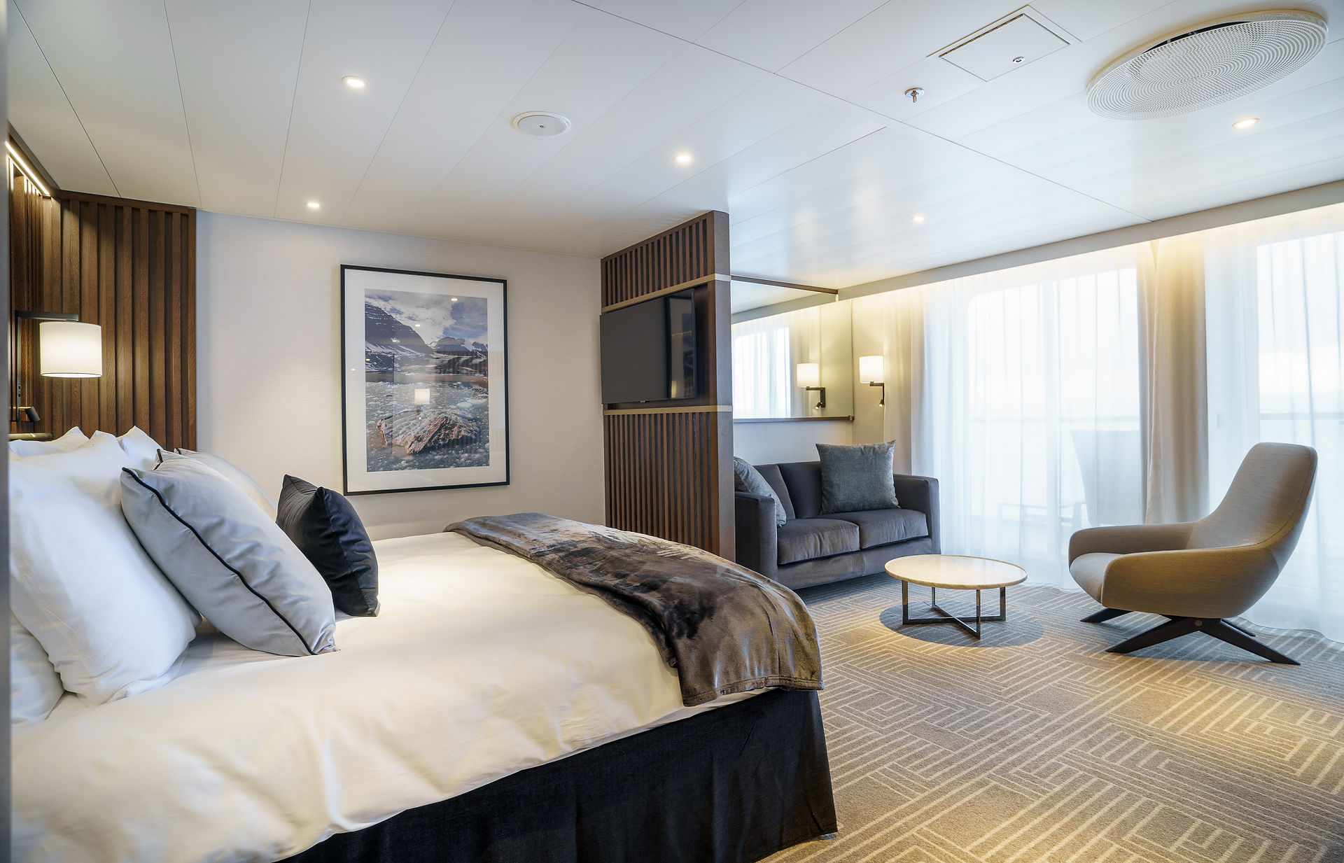 Cabin on a Quark Expedition Ship