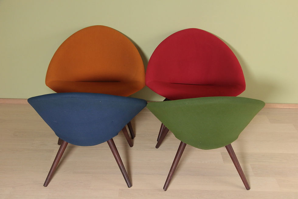 Miniaturbild: Loungestuhl-Set Nanna Ditzel