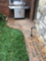 Riccobene Cobble systems Straight Mat BBQ