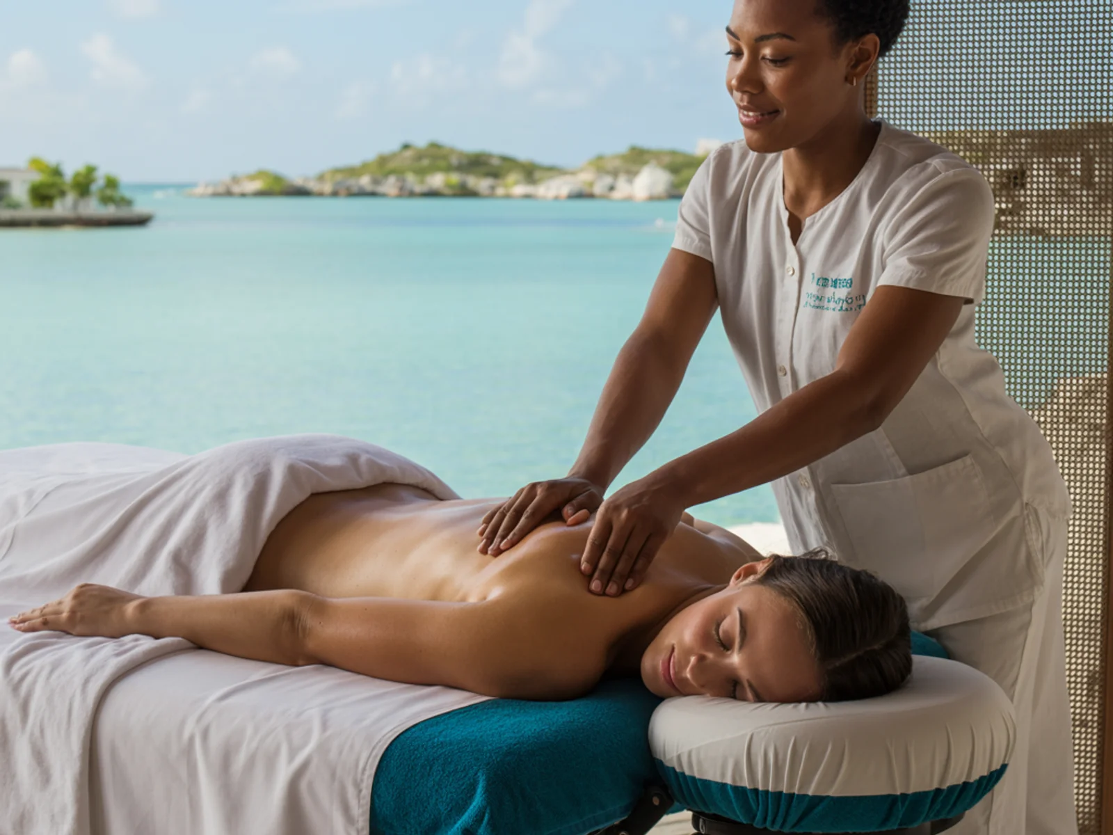 Luxury mobile massage in Turks and Caicos