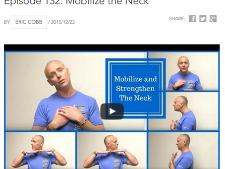 Vidéos : Mobilité de la tête et du cou, un Must!