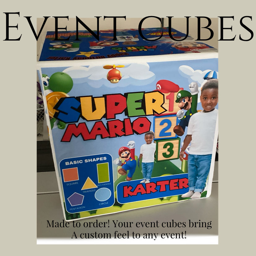 Event cube made for you