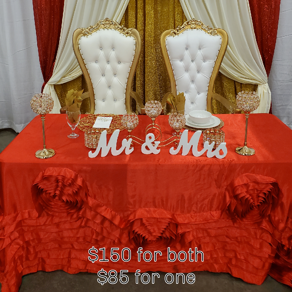 Wedding Accent Chairs
