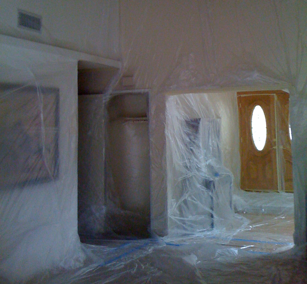 Acoustic Ceiling Removal Masking