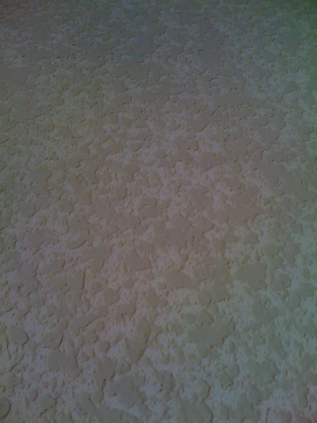 Knockdown texture before painting