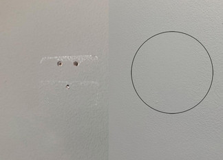 wall patching before and after