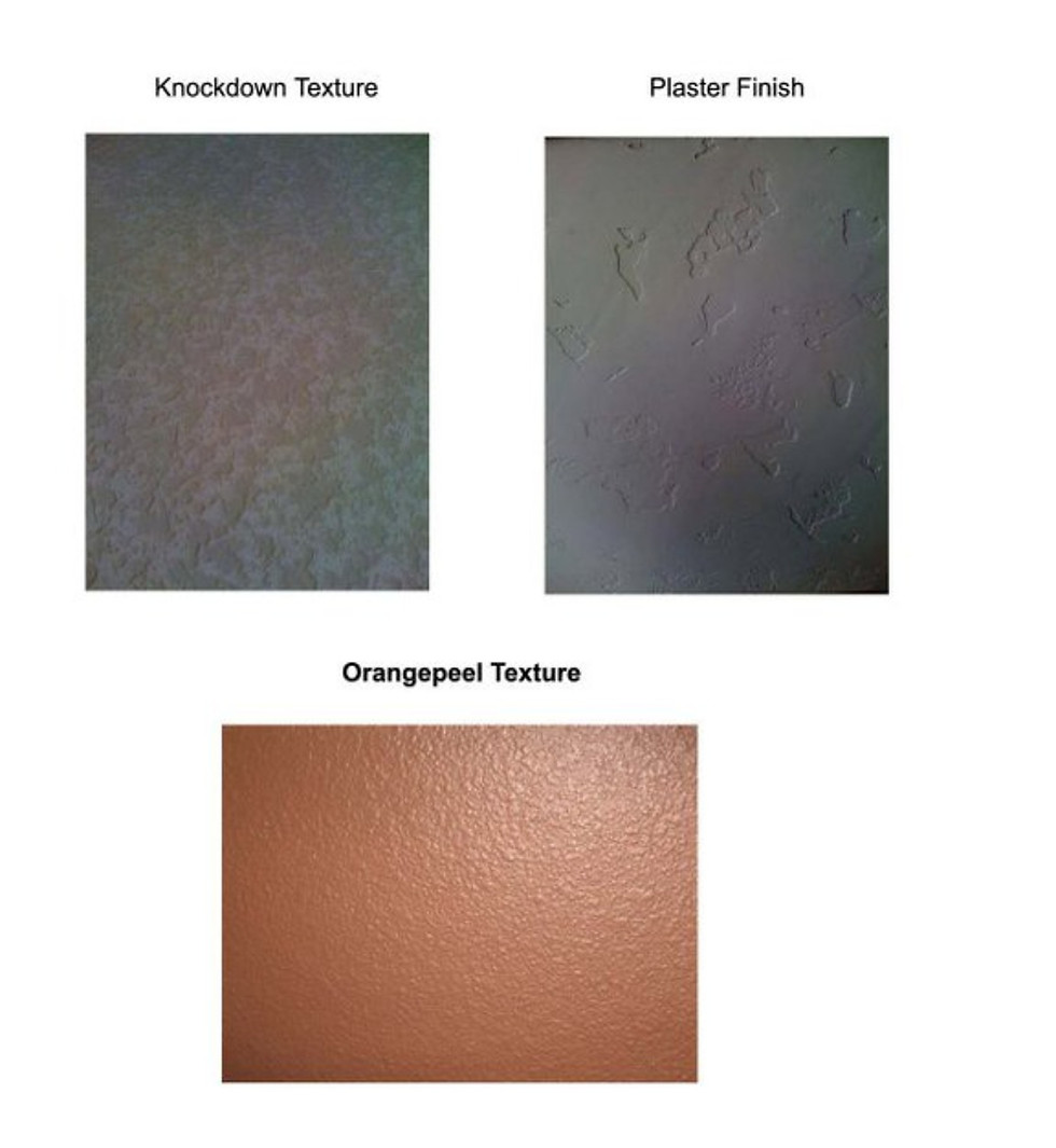 drywall texture sample for consistent wall repair matching