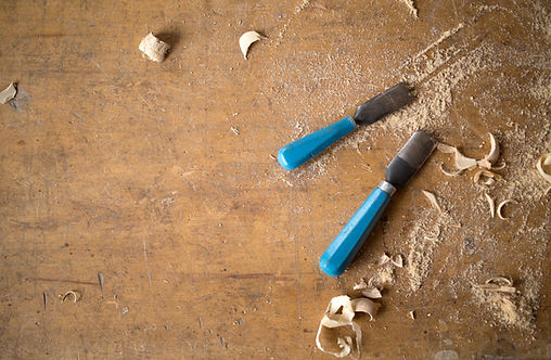 Woodworking Tools on Surface