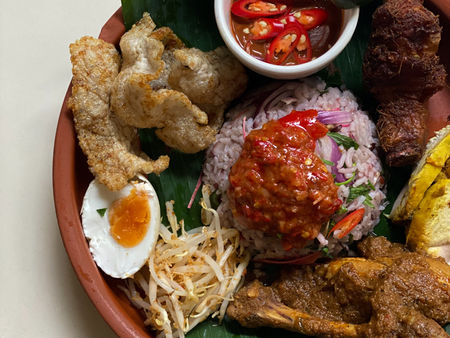 Nasi Kerabu & fiery realisations