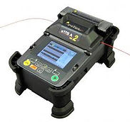 fusão de fibra com a letek