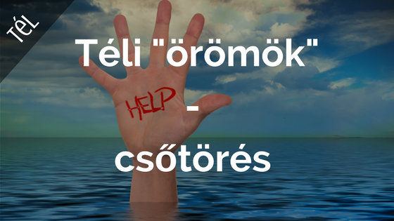 Vízelfagyás miatti csőtörés