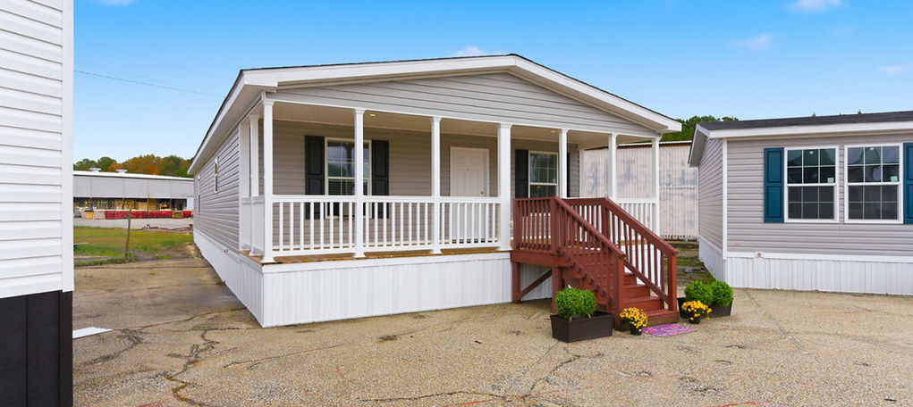 The Savannah home model with a front porch
