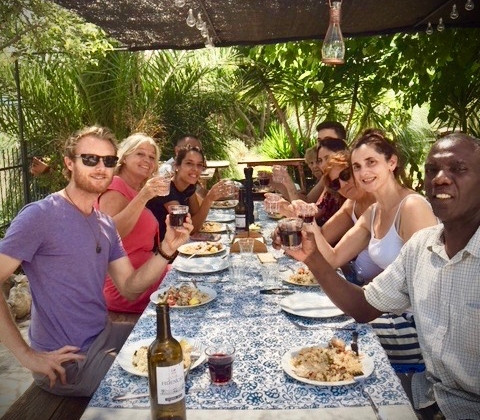 organic food retreat spain alaya
