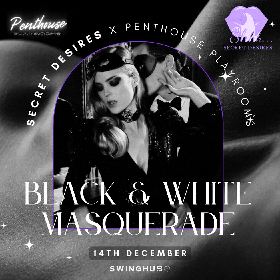❄️ Black & White Masquerade ❄️ Solo Males